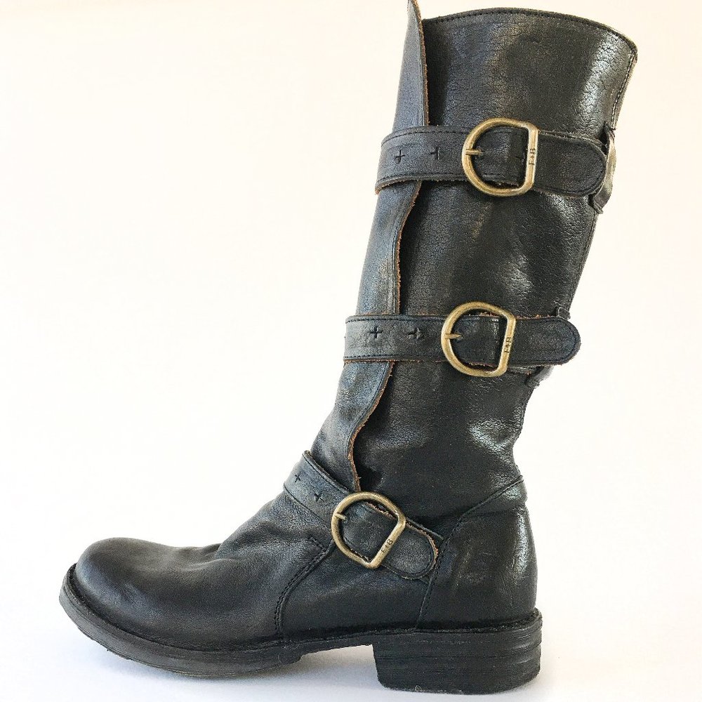 Fiorentini + Baker Buckled Motorcycle Boots